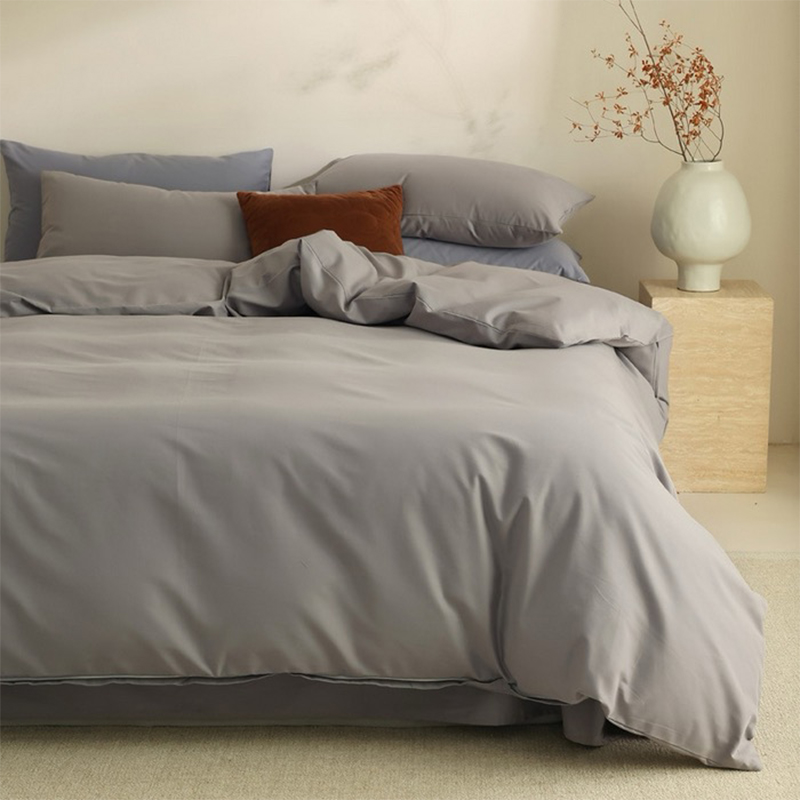 %100 Polyester Mikrofiber Boyalı Nevresim Takımları