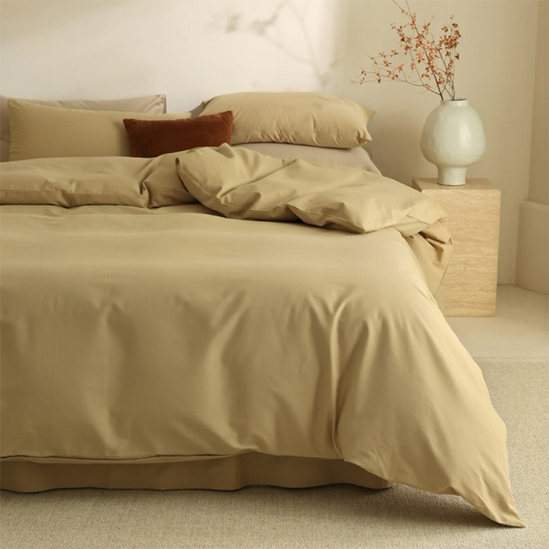%100 Polyester Mikrofiber Boyalı Nevresim Takımları