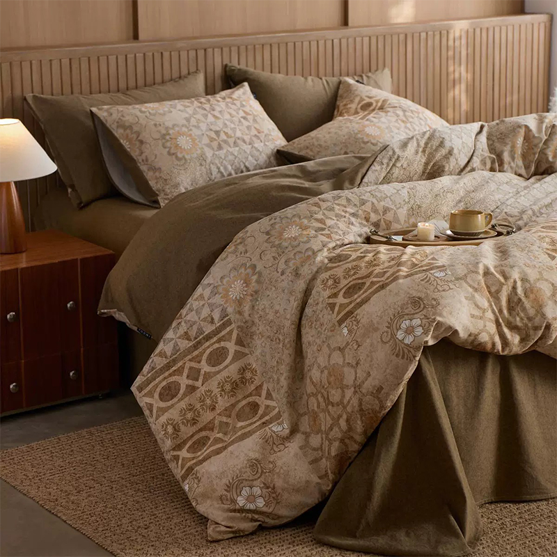 Ultra Yumuşak %100 Polyester Mikrofiber Baskılı Nevresim Takımı