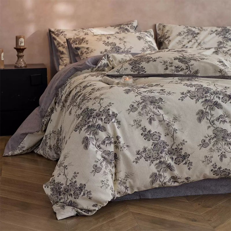 Ultra Yumuşak %100 Polyester Mikrofiber Baskılı Nevresim Takımı