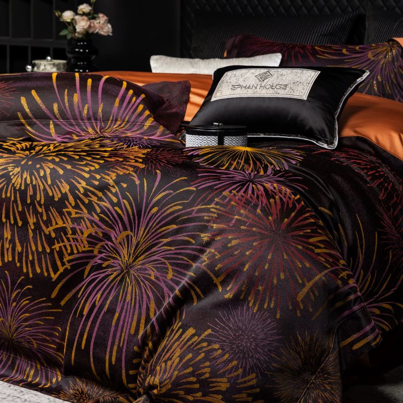 Ultra Yumuşak %100 Polyester Mikrofiber Baskılı Nevresim Takımı