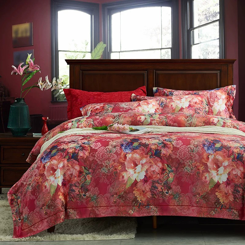 Ultra Yumuşak %100 Polyester Mikrofiber Baskılı Nevresim Takımı